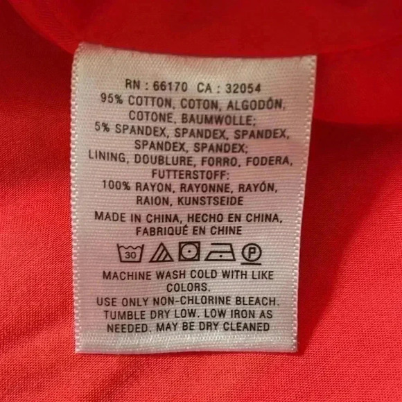 Maeve Wendy sailboat red tailored pocket lined dress 2 - Picture 5 of 8